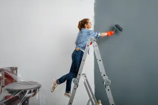 Why Your Upper Back and Chest Feel Tight After Painting a Ceiling or Stairwell