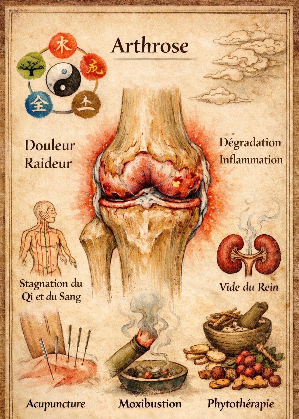 Arthrose et médecine chinoise