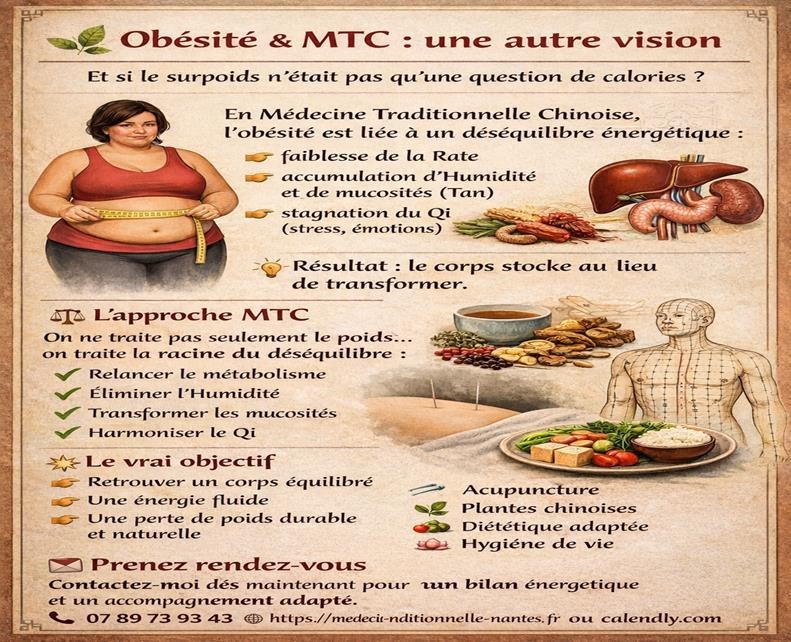 Obésité et Médecine Traditionnelle Chinoise