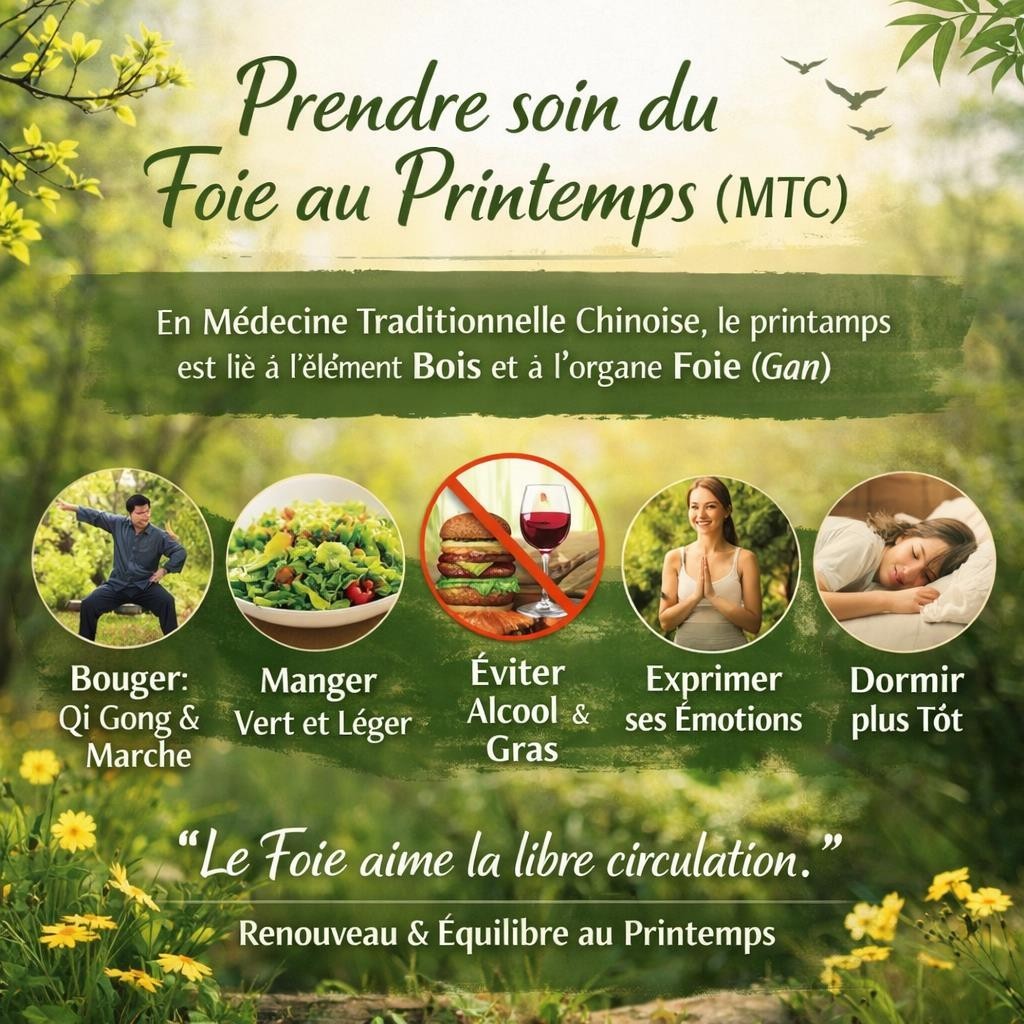 Printemps et Médecine Traditionnelle Chinoise