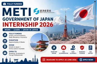 🇯🇵 METI Government of Japan Internship 2026 (Fully Funded) – Apply Now