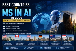 📄Best Countries for MS in AI in 2026 (Complete Guide)