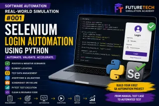 Selenium Login Automation Using Python — Real-World Automation Simulation #001
