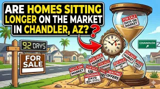 Are Homes Sitting Longer on the Market in Chandler AZ?