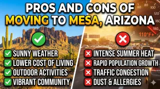 Pros and Cons of Moving to Mesa, Arizona