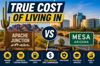 True cost of living in Apache Junction vs Mesa, AZ