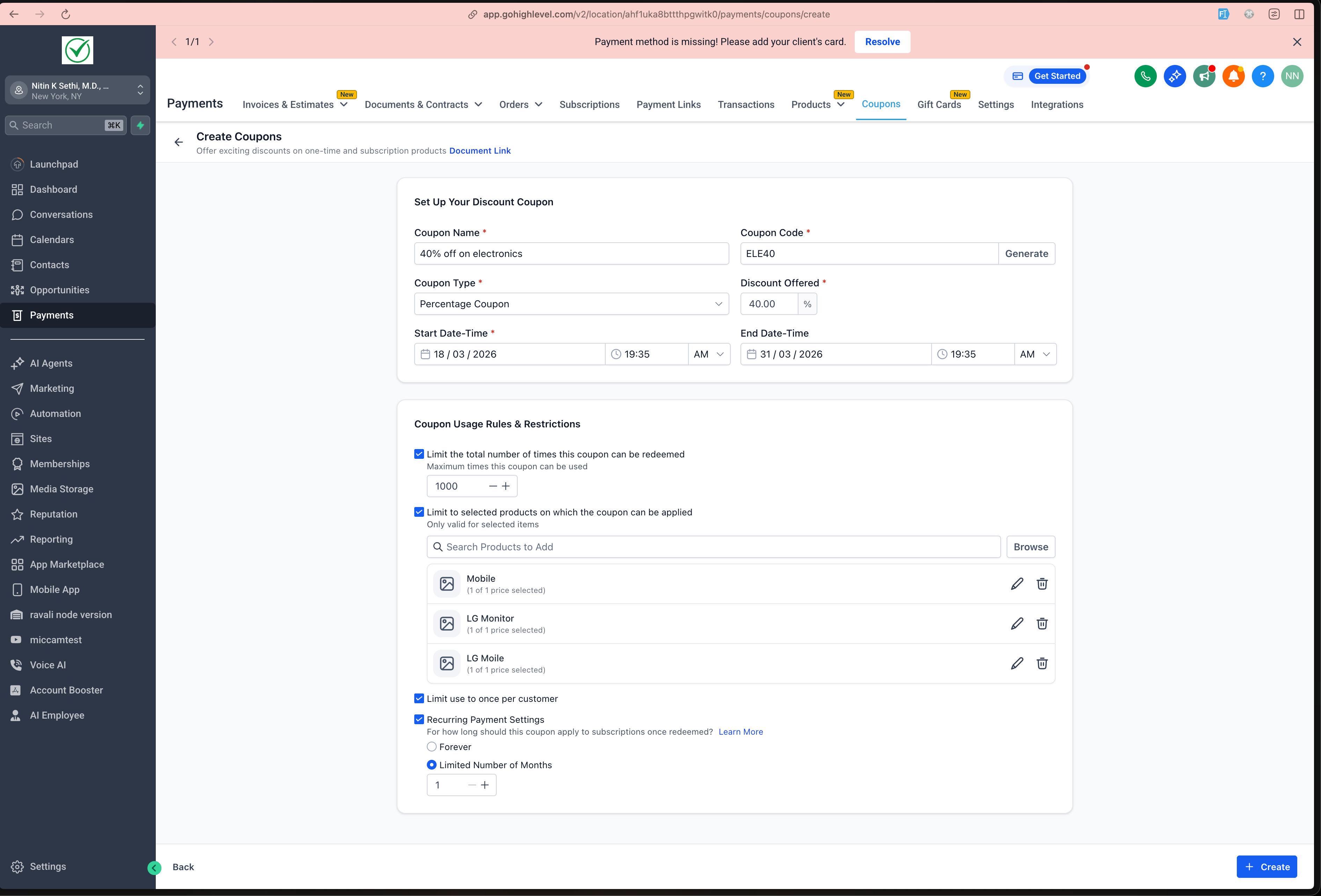 Product Price & Variant Level Coupons
