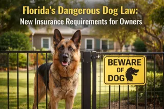 Florida’s Dangerous Dog Law: New Insurance Requirements for Owners
