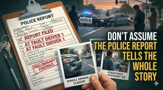 Don’t Assume the Police Report Tells the Whole Story