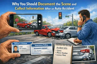Why You Should Document the Scene and Collect Information After an Auto Accident