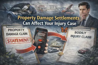 Property Damage Settlements Can Affect Your Injury Case