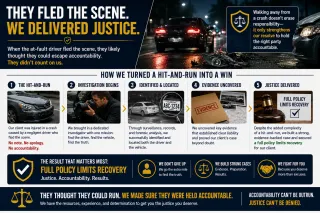 Hit and Run Driver Caught: Full Policy Limits Recovered