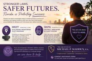 Florida's New Laws Strengthen Domestic Violence Protection