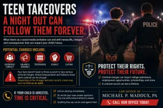 Teen Takeovers: What Parents Need to Know About Arrests