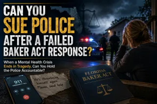 Can You Sue the Police for Not Helping During a Mental Health Crisis? A Florida Court Says No