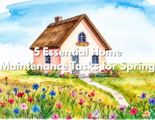 5 Essential Home Maintenance Tasks for Spring