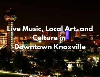 Live Music, Local Art, and Culture in Downtown Knoxville