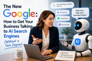 The New Google: How to Get Your Business Talking to AI Search Engines (Without a Tech Degree)