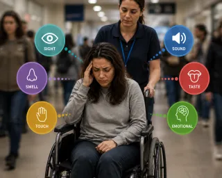 Crowded Places and Vision Problems After a Stroke