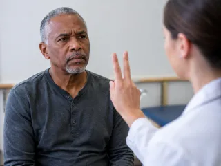Difficulty Following Moving Objects After a Stroke