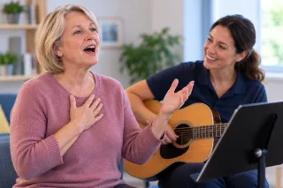 Singing Therapy After a Stroke