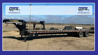 What Projects Use a 40-Foot Deckover Gooseneck Trailer in Wichita, KS?