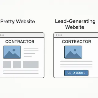 Website Design for Contractors: Look Professional & Get Leads