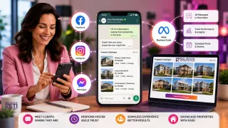 How to Connect WhatsApp Business with Facebook and Instagram for Real Estate Success