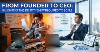 From Founder to CEO: Navigating the Identity Shift Required to Scale
