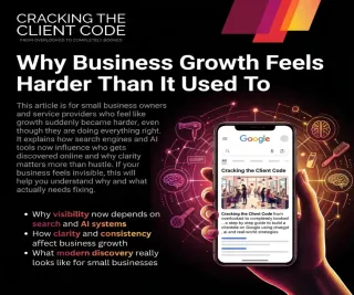 Why Business Growth Feels Different Right Now