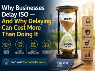 Why Businesses Delay ISO ... And Why Delaying Can Cost More Than Doing It