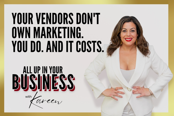 Your Vendors Don't Own Marketing. You Do. And It Costs.