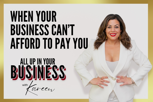 When Your Business Can’t Afford to Pay You