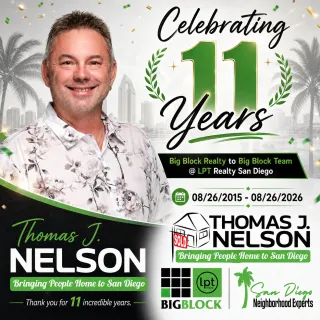 Celebrating 11 Years with Big Block Realty Team @ LPT Realty