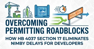 Overcoming Permitting Roadblocks: How HB 4037 Section 17 Eliminates NIMBY Delays for Developers