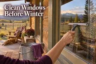 How to Clean Windows, Doors, and Entryways Before Winter