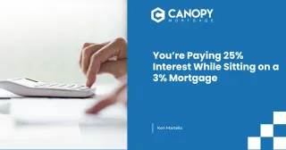 You’re Paying 25% Interest While Sitting on a 3% Mortgage 