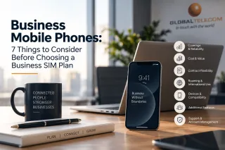 Business Mobile Phones: 7 Things to Consider Before Choosing a Business SIM Plan