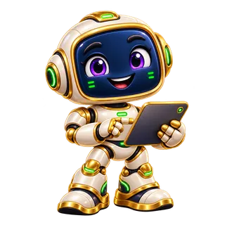 An original three-dimensional AI assistant avatar