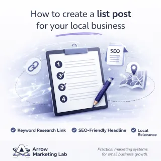How to Write a List Post for Your Local Business