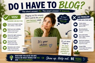 Do I Have To Blog