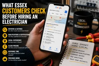 What Essex Customers Check Before Hiring an Electrician