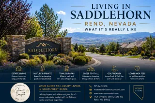 Living in Saddlehorn Reno Nevada: What It's Really Like