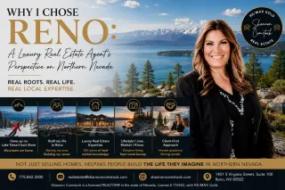Why I Chose Reno: A Luxury Real Estate Agent's Perspective