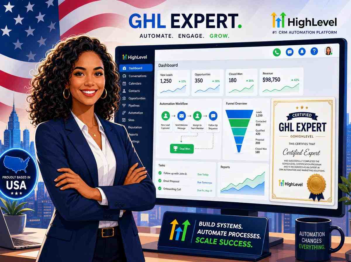 CRM Automates: Certified GHL Experts for USA Businesses