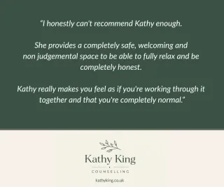 Why you need to feel safe in the therapy room