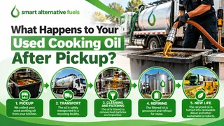 What Happens to Your Used Cooking Oil After Pickup?