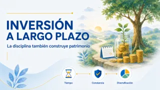 Invertir a largo plazo con disciplina