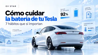 Cómo cuidar la batería de tu Tesla: 7 hábitos que sí importan