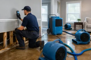 What Happens During a Professional Structural Drying Process?